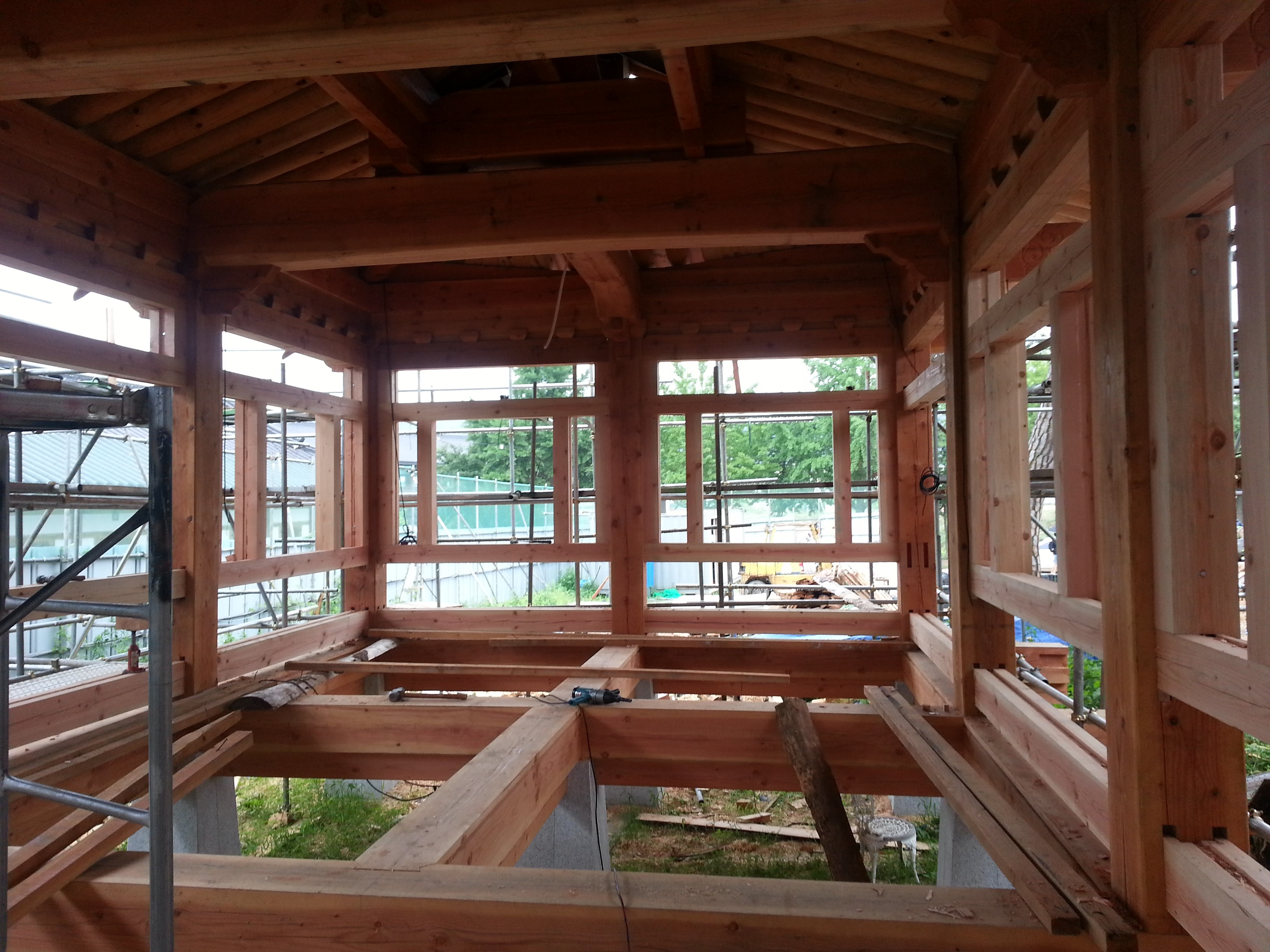 Timber Framed House - Hanok 1